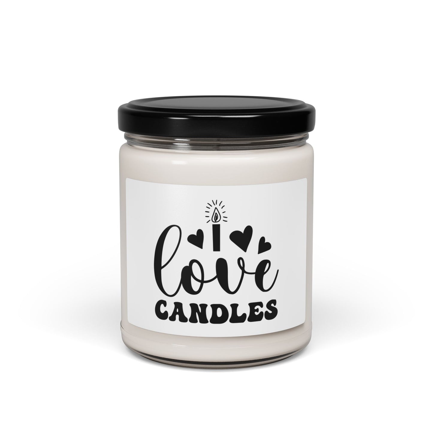 I Love Scented Soy Candle, 9oz