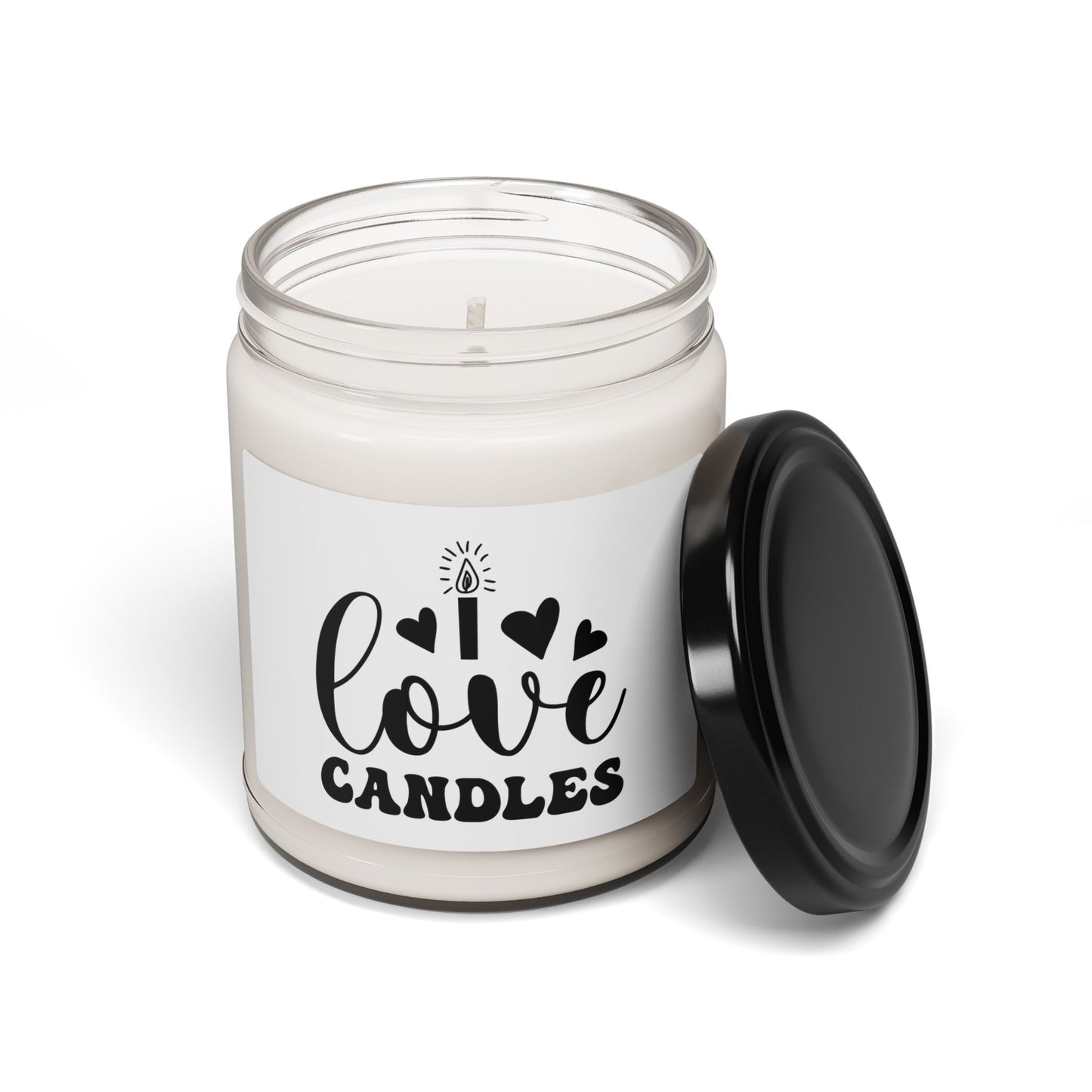 I Love Scented Soy Candle, 9oz